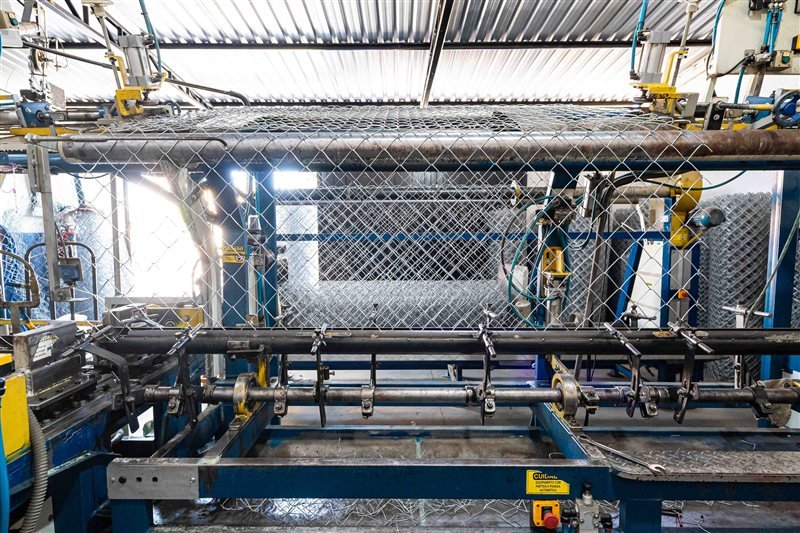 Máquina de fabricação de alambrado JBR — produção de tela de simples torção